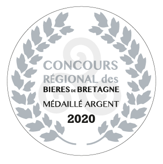 2020 London Bitter Médaille d'argent Concours régional des bières de Bretagne Rennes