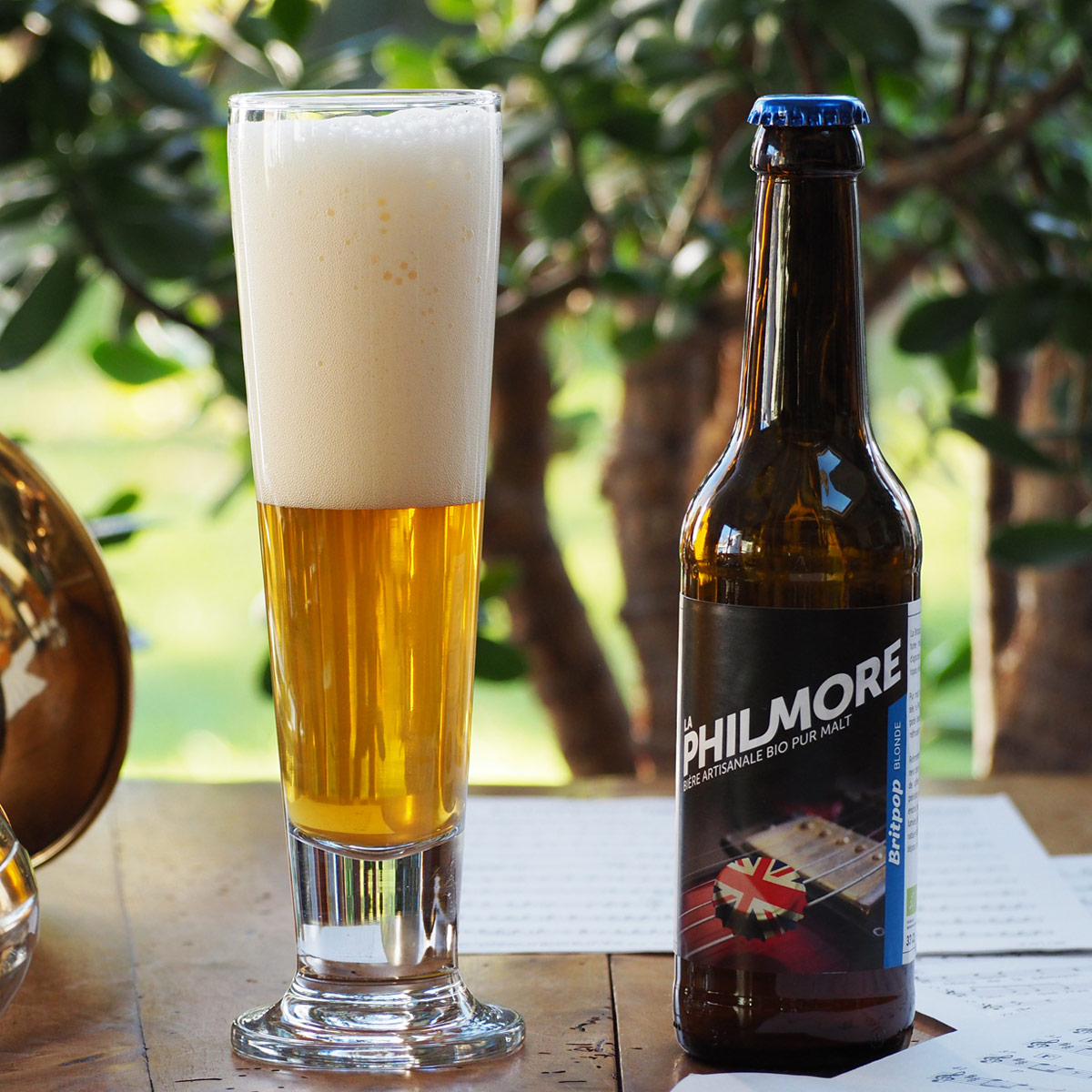 La Philmore Britpop – Bière artisanale bio et pur malt